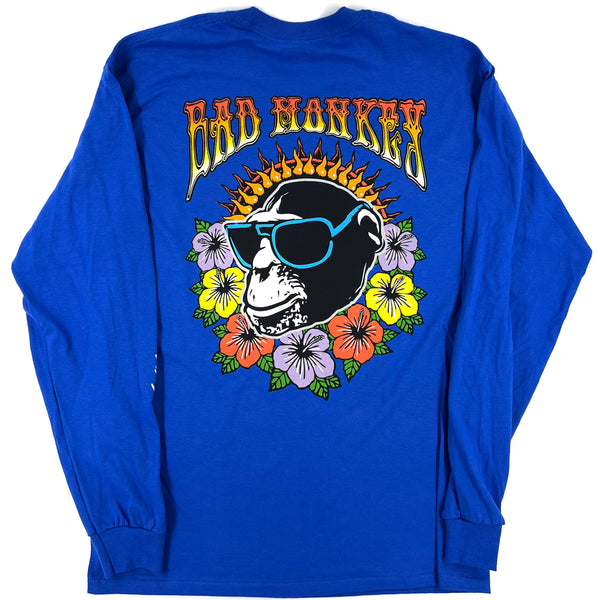 Bad Monkey Flowers Long Sleeve T-shirt