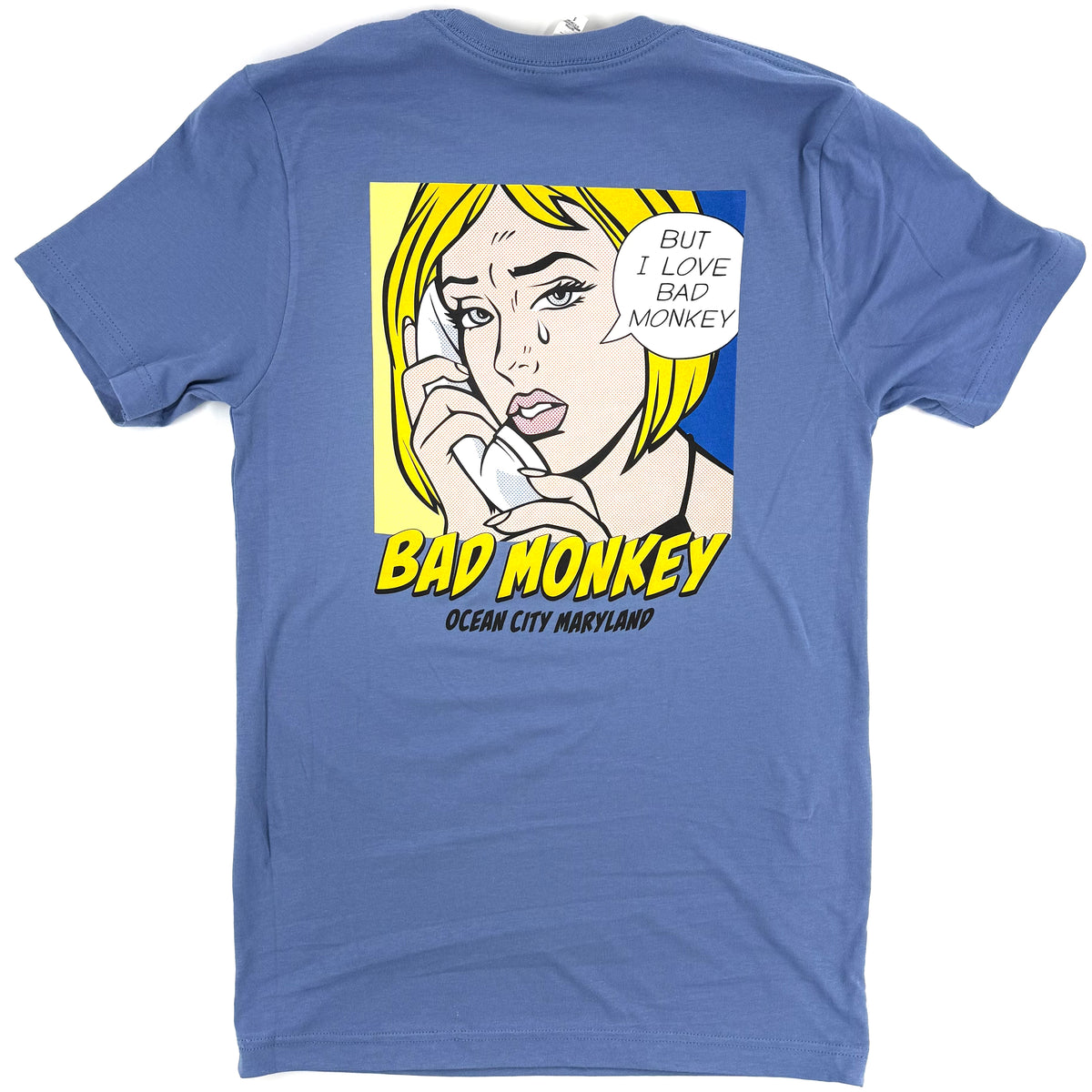 Comic Monkey Short Sleeve T-Shirt – Bad Monkey OC