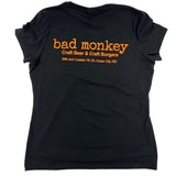 Hon Monkey Ladies Short Sleeve V-Neck T-shirt