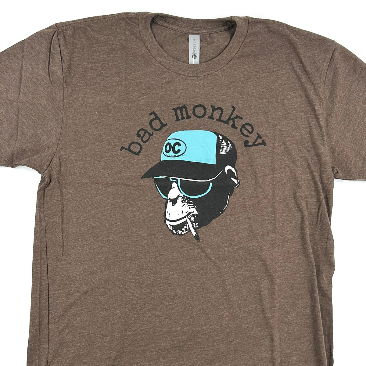 Lakeshore Trucker Monkey (smoking) Short Sleeve T-Shirt – Bad