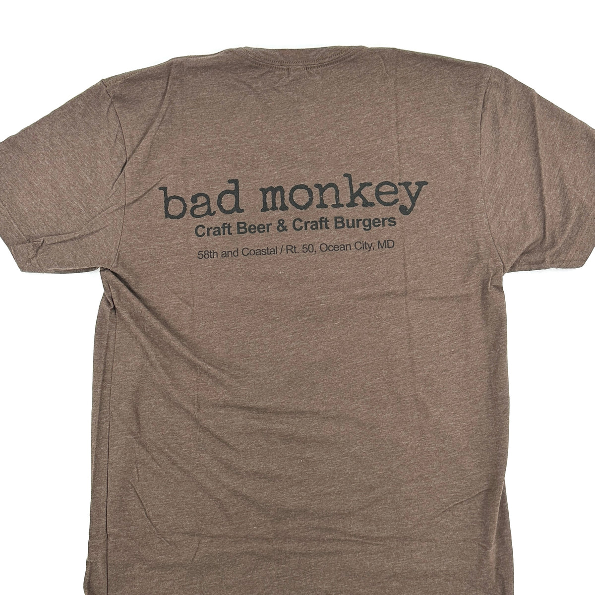 Lakeshore Trucker Monkey (smoking) Short Sleeve T-Shirt – Bad