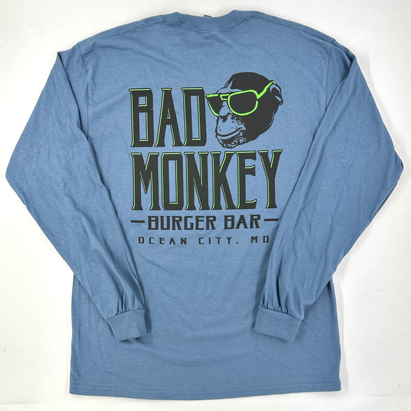 Bad Monkey Burger Bar Long Sleeve T-Shirt