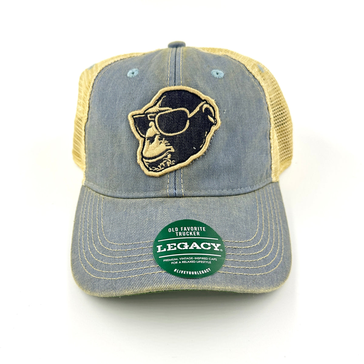 Monkey Head Vintage Trucker Hat – Bad Monkey OC