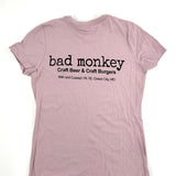 Fighting Monkey Ladies Short Sleeve T-Shirt
