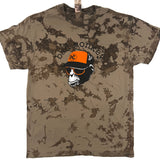 Orange Trucker Monkey Short Sleeve T-shirt