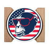 Bad Monkey Ceramic Coaster