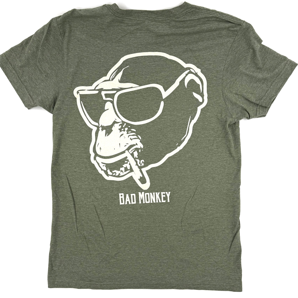 Bad Monkey On My Back Short Sleeve T-shirt – Bad Monkey OC