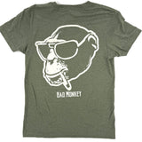 Bad Monkey On My Back Short Sleeve T-shirt