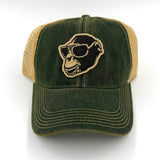Monkey Head Vintage Trucker Hat