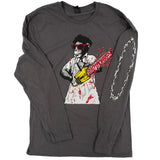 Chainsaw Monkey Long Sleeve T-shirt