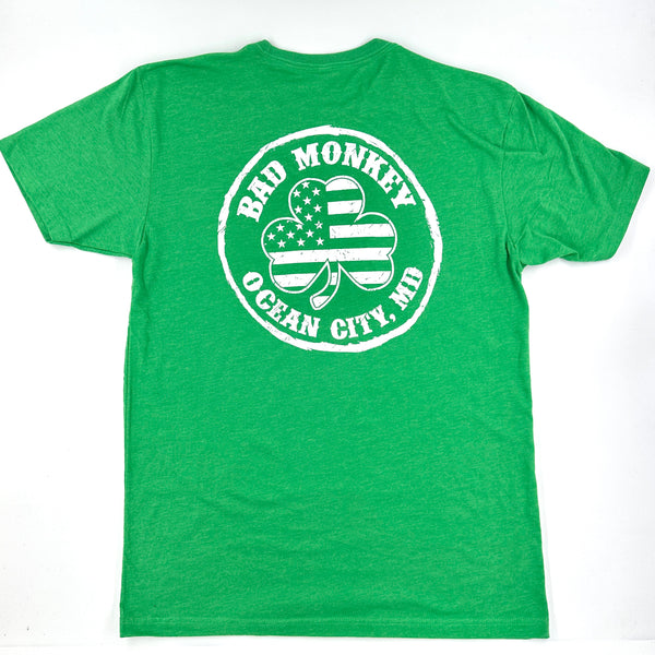 Bad Monkey Shamrock Short Sleeve T-Shirt