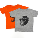 Bad Monkey Head Toddler T-shirt