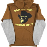 MonkeyStone Layered Hoodie