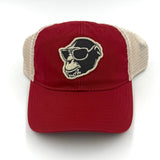 Monkey Head Relaxed Twill Trucker Hat