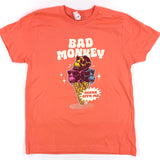 Bad Monkey Ice Cream Youth Short Sleeve T-shirt