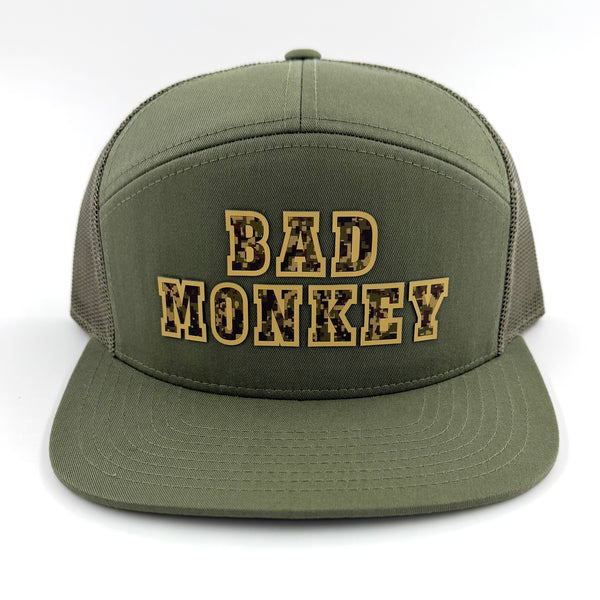 Bad Monkey Digi Camo 7 Panel Hat