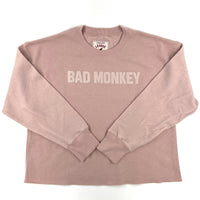 Bad Monkey Reverse Fleece Ladies Midi Sweatshirt