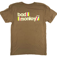 Retro Bad Monkey Bamboo Short Sleeve T-shirt
