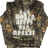 The World Needs Bad Monkey Realtree Hoodie