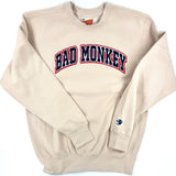 Bad Monkey Slab Applique Crewneck