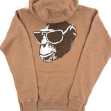 Swirly Monkey Weathered Fleece Hoodie