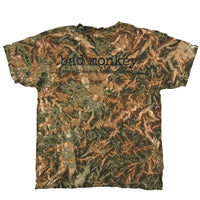 Orange Trucker Monkey Youth Short Sleeve T-shirt