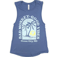 Bad Monkey Good Vibes Ladies Tank Top