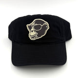 Monkey Head Relaxed Twill Solid Trucker Hat
