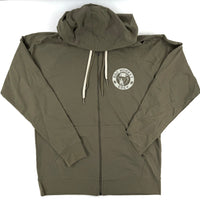 Bad Monkey Lightweight Loopback Terry Full Zip Hoodie