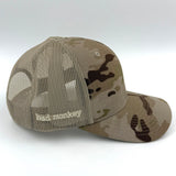 Minimal Monkey Camo Trucker Hat