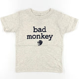 Bad Monkey Stacked Logo Toddler T-Shirt