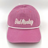 Bad Monkey Script Snapback Hat