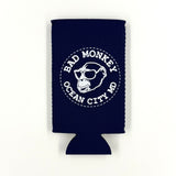 Bad Monkey Tag Slim Can Koozie