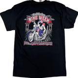 Bad Monkey Bike Week 2024 Short Sleeve T-shirt