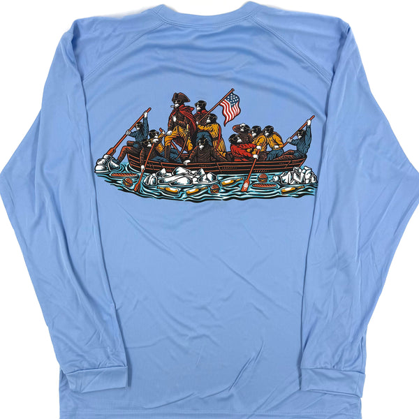 Delaware Monkey Moisture Wicking Long Sleeve T-shirt