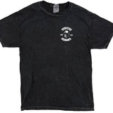 Bad Monkey Biker Patch Distressed Short Sleeve T-Shirt