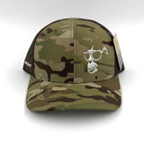 Minimal Monkey Camo Trucker Hat