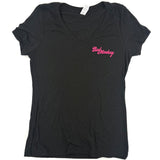 Inlet Monkey Ladies V-neck T-shirt