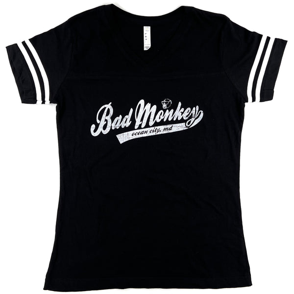 College Monkey Ladies Jersey Short Sleeve T-Shirt