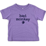 Bad Monkey Stacked Logo Toddler T-Shirt