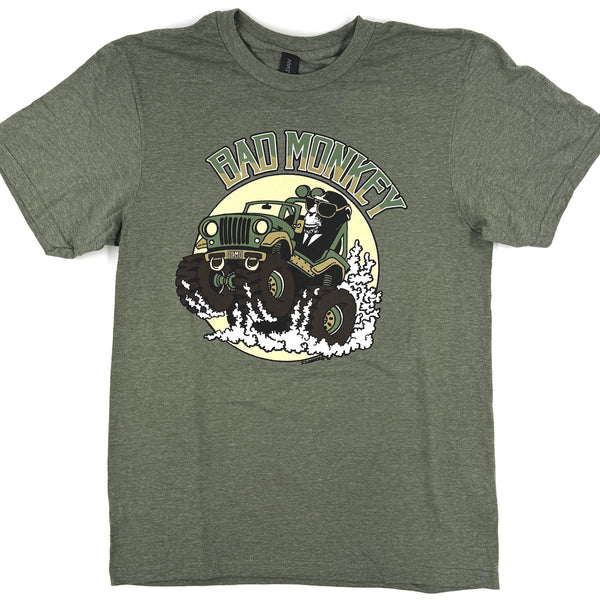 Off-Road Monkey Short Sleeve T-Shirt