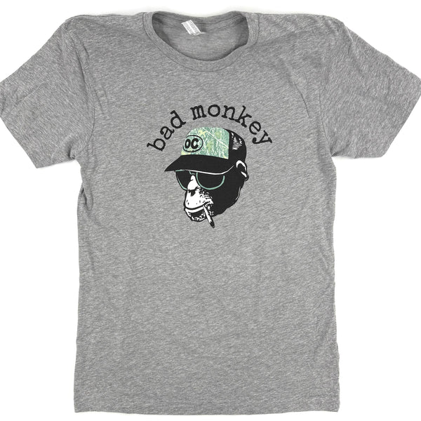 Deadwood Camo Trucker Monkey (smoking) Short Sleeve T-shirt