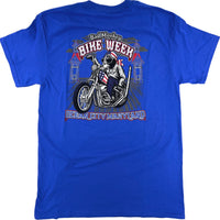 Bad Monkey Bike Week 2024 Short Sleeve T-shirt