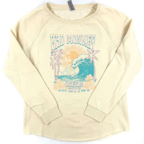 BillaMonkey Ladies Crewneck Sweatshirt