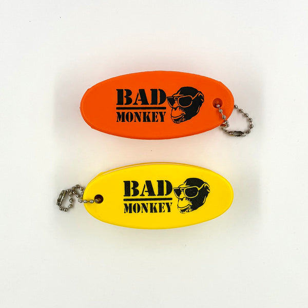 Bad Monkey Floating Key Chain