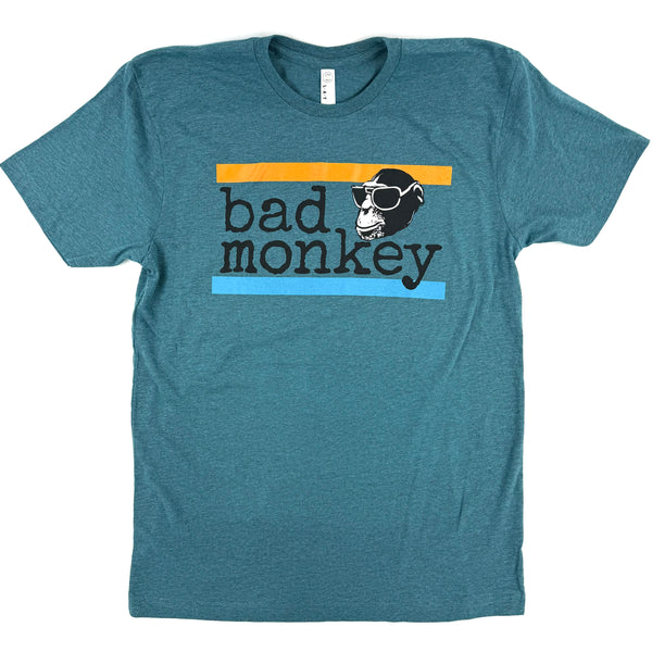 Bad Monkey Horizontal Stripes Short Sleeve T-shirt