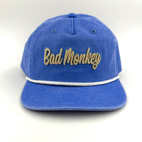 Bad Monkey Script Snapback Hat