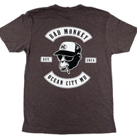 Bad Monkey Biker Patch Short Sleeve T-Shirt