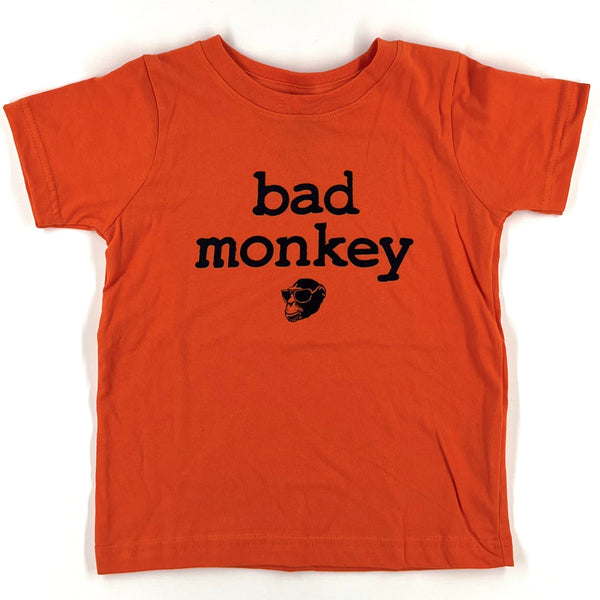 Bad Monkey Stacked Logo Toddler T-Shirt