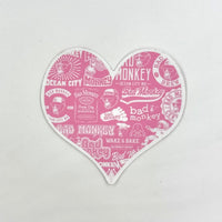 Bad Monkey Mash Up Sticker